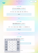 入力時の画面 入力時の画面