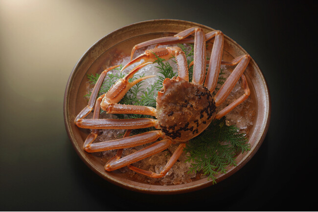 築250年の歴史ある日本の伝統家屋で食す秋冬の味覚【松葉蟹】懐石