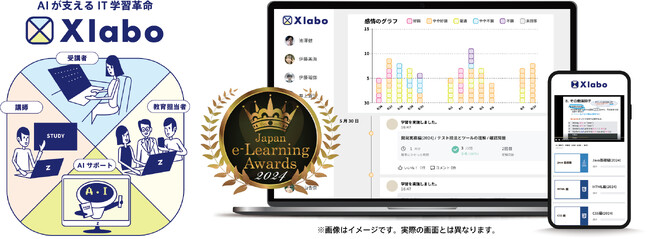 株式会社ゼネットが提供する　AIが支えるIT学習革命『Xlabo』が　第21回日本e-Learning大賞で生成AI特別部門賞を受賞！