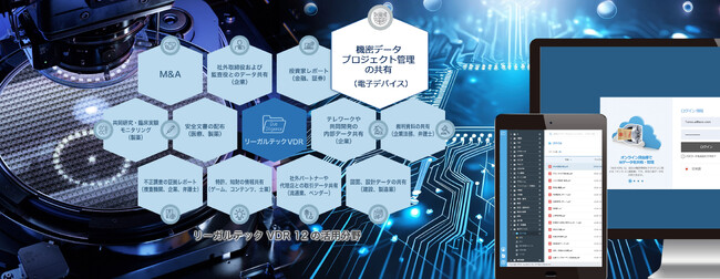 リーガルテック社、「リーガルテックVDR 電子デバイス」を活用した機密データの安全な共有の支援事例