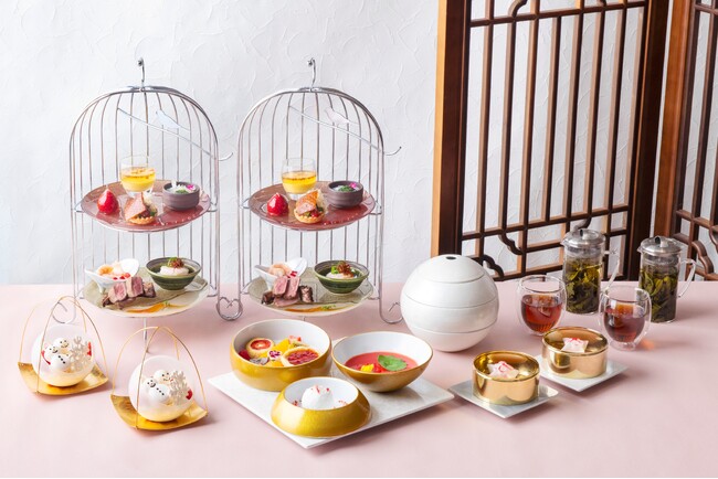 苺づくしのデザートとセイボリーが登場「ストロベリーチャイニーズアフタヌーンティー」中国料理「王朝」で12月2日（月）よりスタート