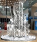 16階ロビー 3段型タワーモニュメントイメージ 16階ロビー 3段型タワーモニュメントイメージ