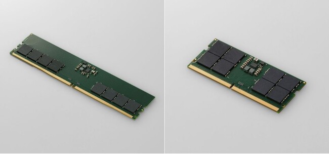 増設してパソコン作業を快適に！DDR5-5600/PC5-44800対応のデスクトップ用とノートパソコン用のメモリモジュール 4製品を新発売