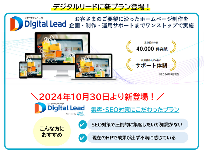 SEOに強い「Digital Lead(デジタルリード)」新サービスの提供開始について