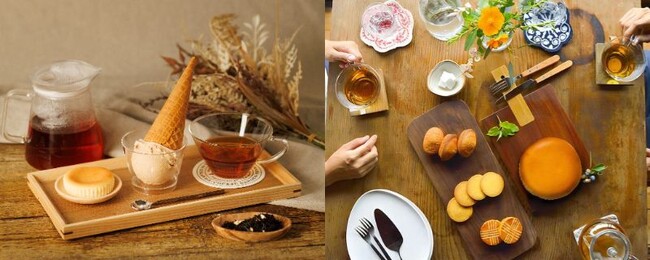 【チーズガーデン】11月1日 “紅茶の日”＆11月11日 “チーズの日”を楽しむ1ヶ月間「手茶(てっさ)」とチーズスイーツのペアリング提案＆カフェ限定メニュー販売