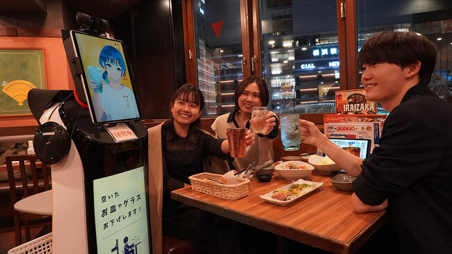 【ミライの居酒屋を体験】外食業界初のアバター×ロボットによる完全リモート接客はじめました