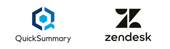 生成要約サービス「QuickSummary2.0」とCXプラットフォーム「Zendesk」が連携