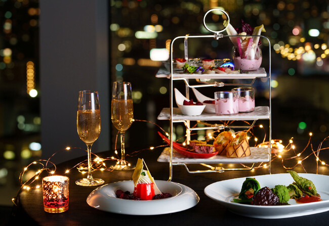 華やかなハイティーを、街並みのイルミネーションとともに楽しむ「Christmas High Tea(クリスマス ハイ ティー)」発売【ウェスティンホテル仙台】