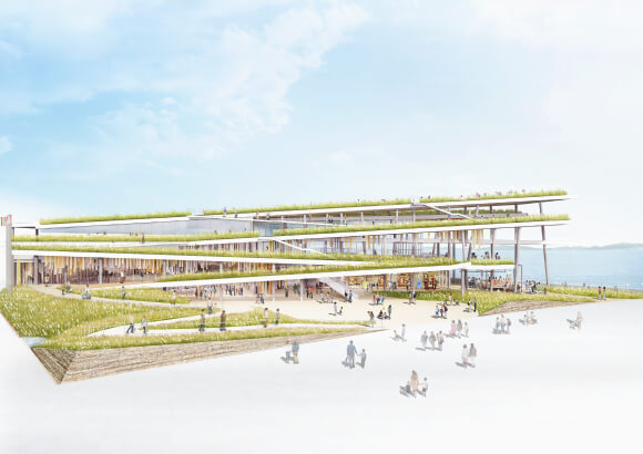 TRANSWOOD(R) with Prasus(R) 製の建材が、三井化学株式会社の協賛により2025年日本国際博覧会(大阪・関西万博)「EXPO ナショナルデーホール」の床材に採用が決定。
