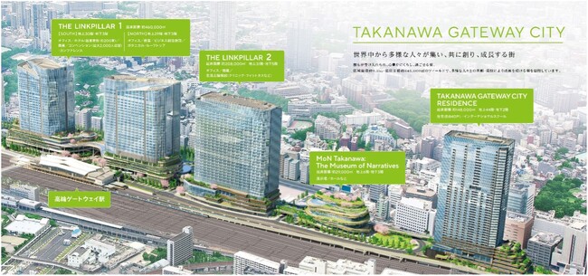 TAKANAWA GATEWAY CITY ―100年先の心豊かなくらしのための実験場―　2025年3月27日 いよいよまちびらき
