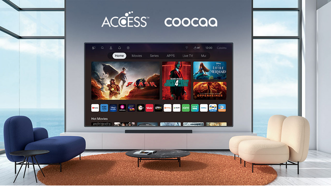 ACCESS EuropeとSkyworth傘下のCoocaa、スマートテレビ向けグローバルコンテンツの強化で戦略的提携を締結
