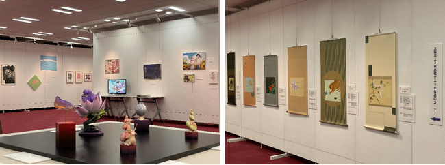 【入場無料】大阪芸術大学スカイキャンパスにて「学生作品オークション 作品展示販売」「表具内装工芸展」2つの展示会を同時開催！