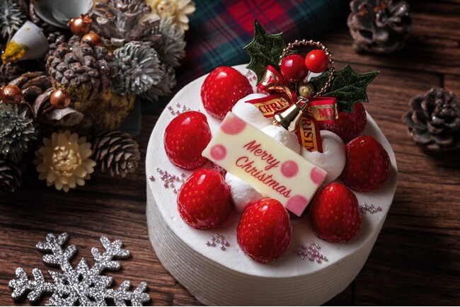 【洞爺湖温泉・ザ　レイクビューTOYA乃の風リゾート】Xmasケーキ予約受付中！今年の聖夜はパティシエ特製ケーキでお楽しみください。