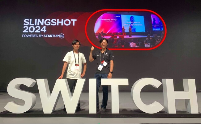 東南アジア最大級のイノベーションイベント「SWITCH2024」にて世界5,500社のスタートアップからMENOUがTOP10に選出