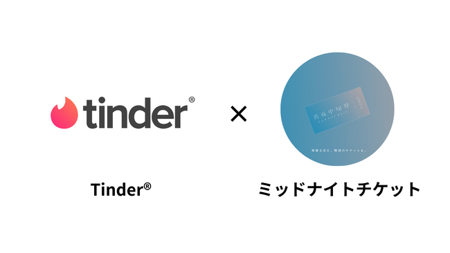 『Tinder(R)︎』と、ショートドラマアカウント『ミッドナイトチケット』がコラボ！初回シリーズは300万再生を突破！