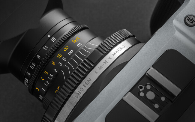 SHOTEN ヘリコイド付きマウントアダプター LM-HX Macro（ライカMマウントレンズ → ハッセルブラッドXマウント変換）発売