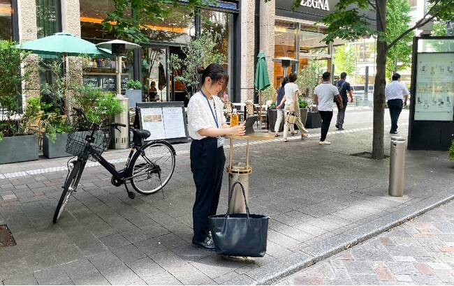 「ボラードを活用した道路空間の積極的活用に関する社会実験」を実施丸の内仲通りを舞台に、ウォーカブルシティ実現に向けた道路空間の利活用を検証