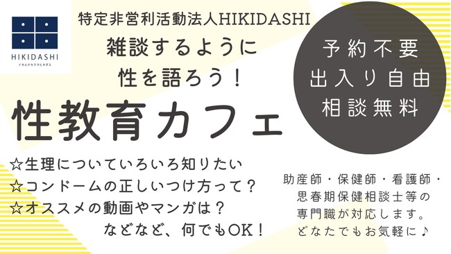 【11月2日・3日】今年も神戸学院大学の学園祭で「性教育カフェ」を開催します！