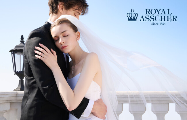 オランダ発ダイヤモンドジュエラー「ROYAL ASSCHER（ロイヤル・アッシャー）」より、ブライダルフェアの開催にあわせて、新作ブライダルジュエリーが登場
