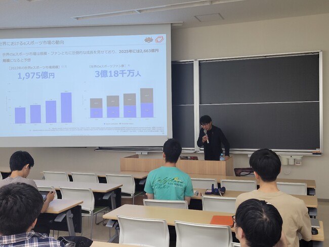 株式会社戦国、千葉工業大学にてｅスポーツに関する特別講義を開催（全3回）