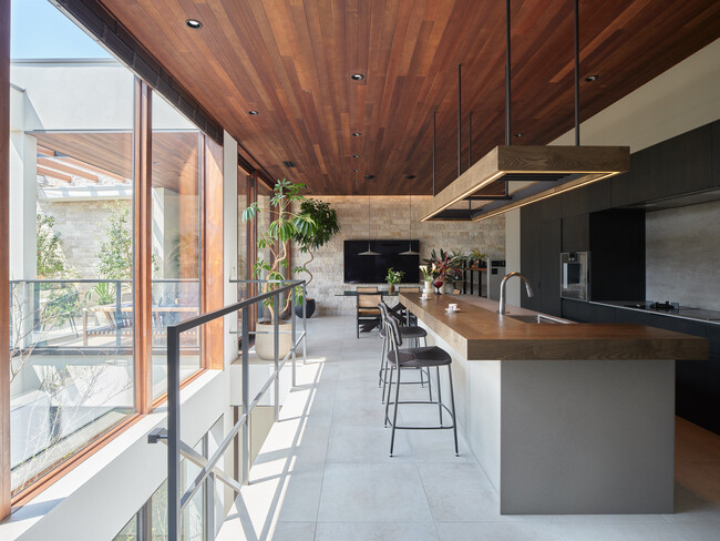 建築家のいる工務店・テラジマアーキテクツが手掛けた住宅作品「回遊する中庭の家」がハイクオリティビルドの認定をいただきました