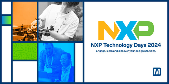 マウザー、2024年「NXP Technology Days 2024」にスポンサーとして参加
