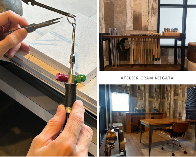 【Atelier CraM 新潟店】に本格的な鍛造製法で結婚指輪を手作りできる設備導入