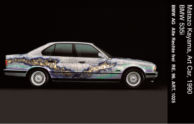 日本人アーティストが手掛けた、世界に一つだけの「BMWアート・カー」を展示