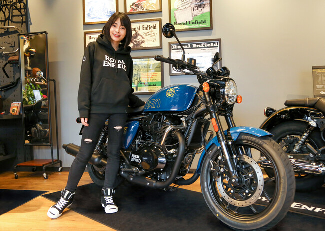 ROYAL ENFIELD JAPAN の公式アンバサダーにmapico が就任！