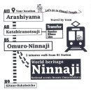 仁和寺ちだい餅 包み紙のデザイン 仁和寺ちだい餅 包み紙のデザイン