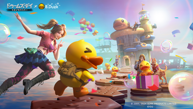 「ドゥームズデイ：ラストサバイバー」×「B.Duck」コラボ開始！