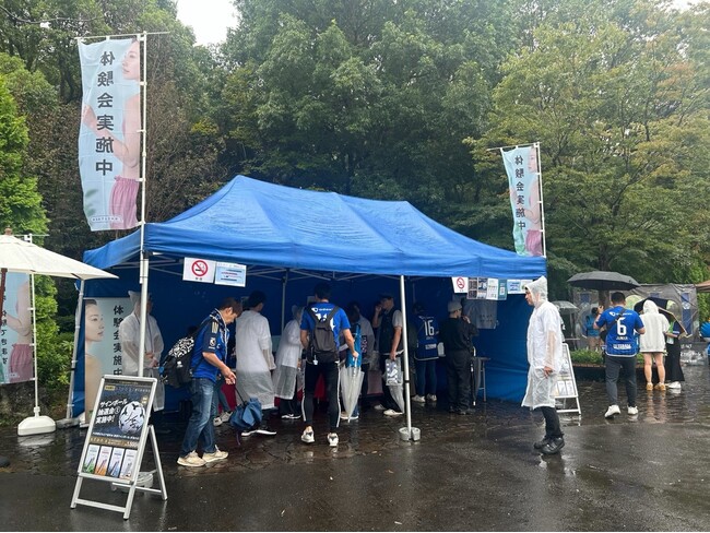 BREATHER史上初のJリーグでの取り組み！FC町田ゼルビアのホームゲーム試合会場で『ston s（ストンエス）』体験会&販売ブースを出展