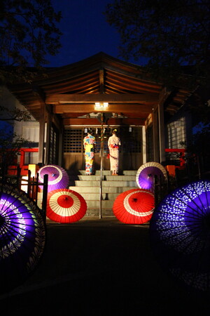 あわら色浴衣さんぽが開幕!無料浴衣レンタルや和傘ライトアップで彩る温泉街散策