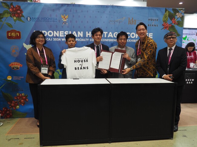 株式会社Beginがインドネシアハウスオブビーンズ、hap株式会社とMOU（覚書）を締結。インドネシアのコーヒー生産の発展とブランド価値向上に協力