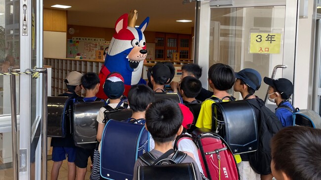 ゴーディーによるあいさつ運動(2024年10月)実施のご報告