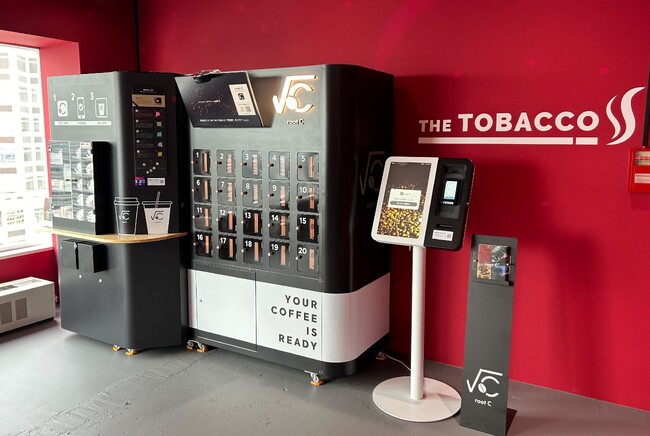 新宿NSビルにスマートコーヒースタンド root C 設置。