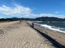 清掃中の様子 清掃中の様子