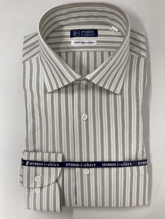 はるやま「ハイブリッドアイシャツ」に新柄登場“i-Shirt（アイシャツ）”の簡単ケア機能＆人気定番素材“綿”を掛け合わせたやわらか肌触りと綺麗なドレープの高機能上品仕様なワイシャツ