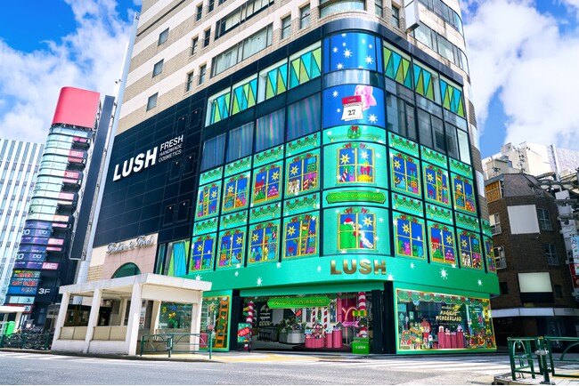 LUSH 新宿店が日本最大級のアドベントカレンダーに！？ラッシュとして今年最大のマジカルな体験型イベント「LUSH MAGICAL WONDERLAND」を11/28 - 12/25の期間開催