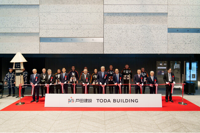 アートに満ちた芸術文化の拠点として人と街をつなぐ超高層複合ビル「TODA BUILDING」が2024年11月2日（土）に東京都中央区京橋に開業