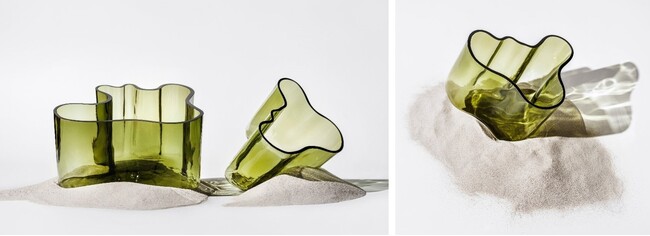 【イッタラ】フィンランドの砂から生まれた特別なアアルトベース　数量限定で登場