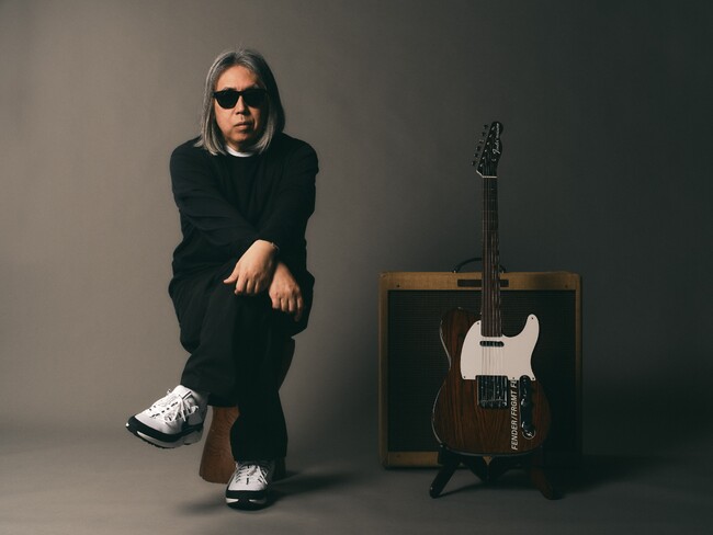 藤原ヒロシ率いるfragment designとのコラボレーションギターFender(R)️『fragment Telecaster(R)︎』11月6日（水）より予約受付開始