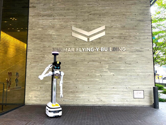 ヤンマーホールディングス株式会社本社ビル「YANMAR FLYING-Y BUILDING」にアバター警備ロボット「ugoユーゴー(R) TSシリーズ」導入