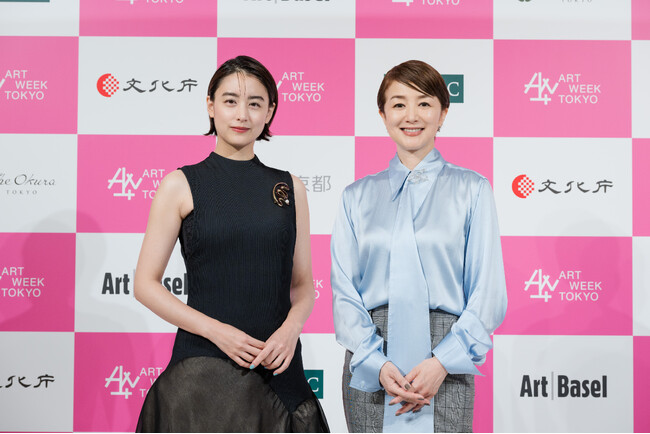 鈴木京香さん、山本美月さんをゲストに迎え、記者発表会を開催。「アートウィーク東京」いよいよ11月7日(木)に開幕!