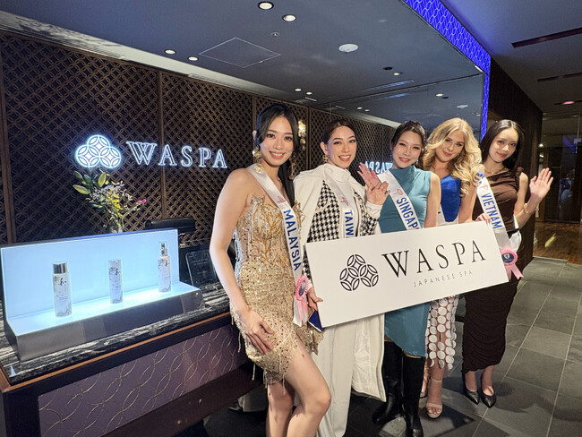 2024ミス・インターナショナル世界大会出場者WASPA体験/ビューティ＆ウェルネス専門職大学 大学祭に参加