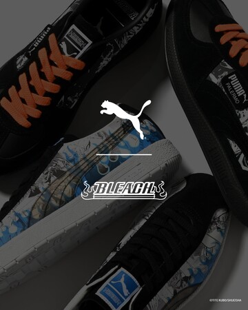絶大な人気を誇る漫画「BLEACH」と「PUMA」のコラボレーションスニーカー、コラボレーションT シャツが2024 年11 月15 日に発売開始！！