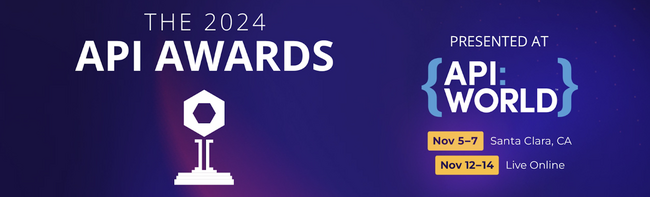 Kong、API World 2024でAPI Awardを受賞