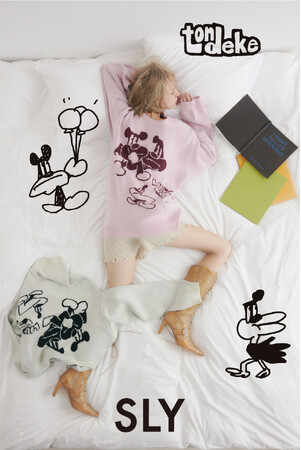   SLY（スライ）よりアーティストとして活躍するvugとのコラボアイテムを発売