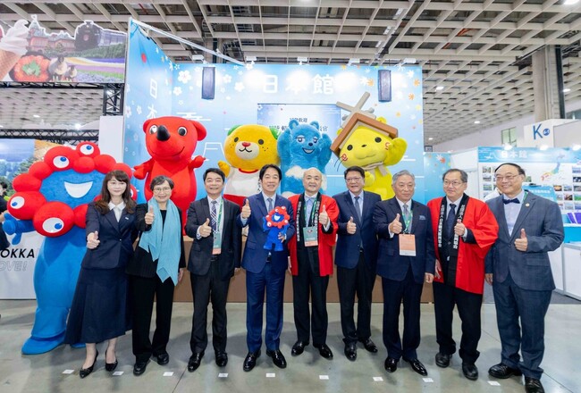 最大規模の日本館「最優秀人気賞」を受賞 (台北国際旅行博)