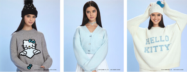 キティ＆シナモロールがエンジェルに!?「FOREVER 21」が、昨年即完売した「ブルーエンジェル」本国コレクションをFLAGSHIP STORE限定で11月15日（金）から発売